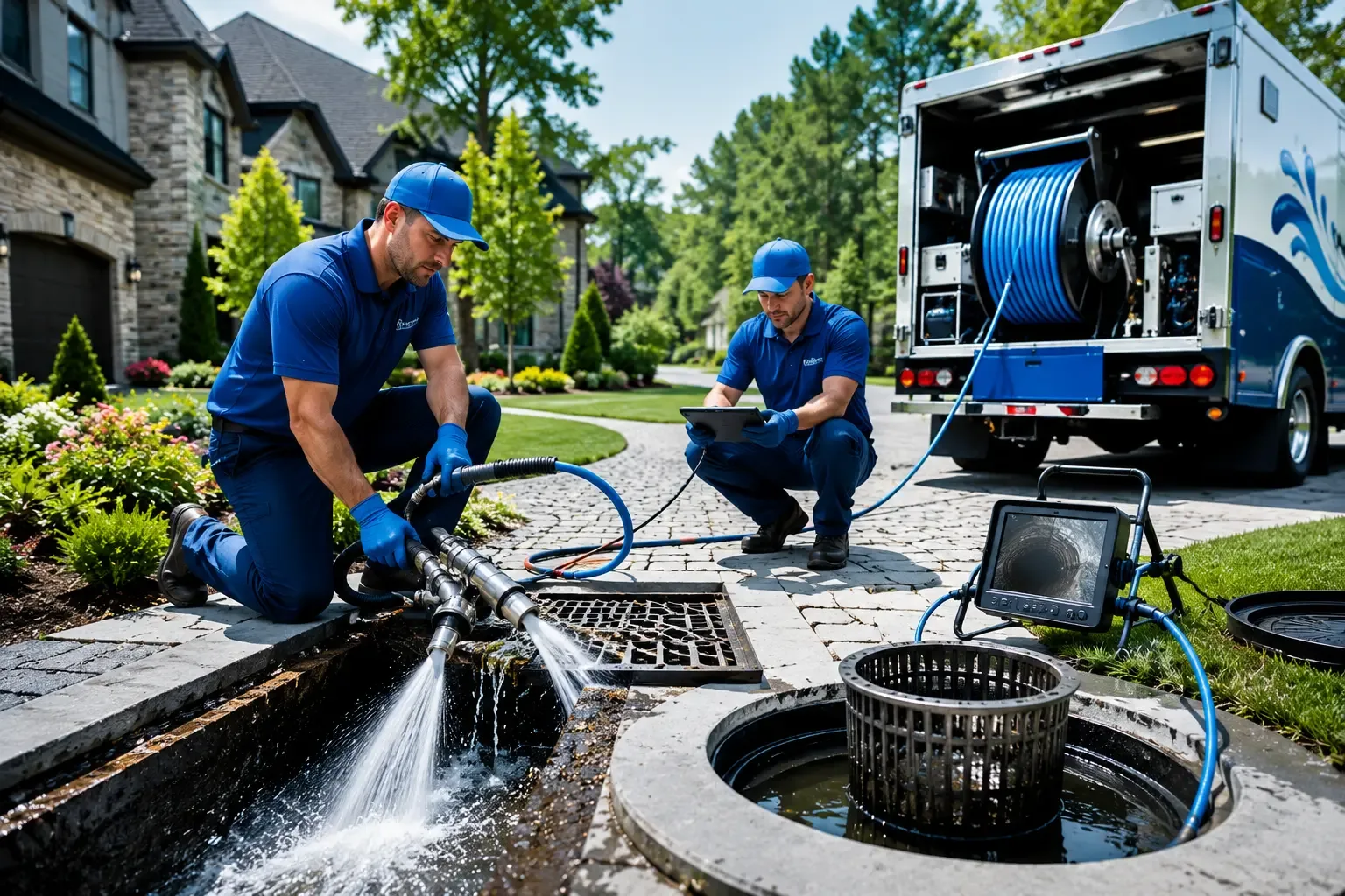 Local outdoor drain cleaning professionals in Cambridge, ME